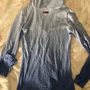 Hard Tail Blue Long Sleeve Tee